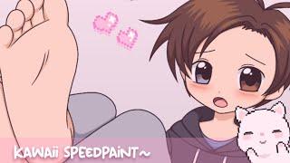 Kawaii Feet Speedpaint !!