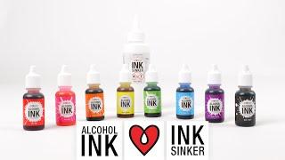 ArtResin's  Alcohol Ink and Ink Sinker