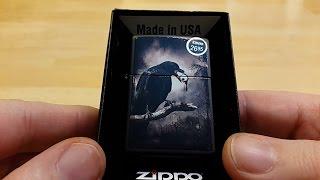 Zippo 28434 Goth - Raven Eyeball