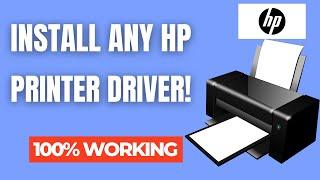 Download & Install Any HP Printer Drivers (2023) | HP Printer Software Installation Guide