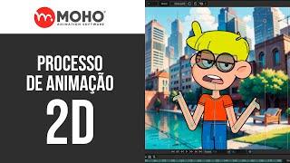 Processo de Animação 2D - Moho Pro 14.2