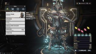 Warframe Maximum Investment - Nezha Prime