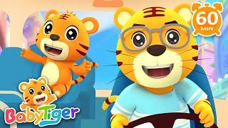 Wheels On The Bus + More Kids Songs | Nursery Rhymes | Kids Video - BabyTiger