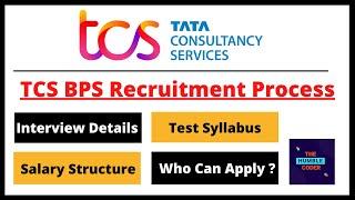 Tcs Bps Recruitment Process | TCS Smart Hiring | Exam Pattern | Syllabus | Interview| How to Prepare