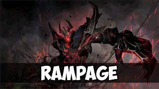 Dota 2! Как я сделал Rampage on Shadow Fiend (СФ)