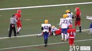 AABHN Senior Football Playoffs (Quarterfinal) - McKinnon Park Blue Devils vs North Park Trojans