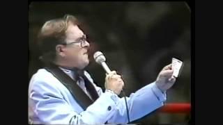 The Greatest Ring Announcer Bill Meriman!!