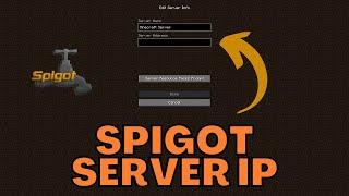 Minecraft Spigot Server IP Address