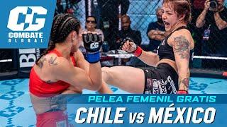 ¡CHILENA DOMINA A MEXICANA! - Pelea Femenil Completa