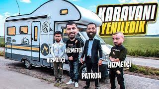 EFSANE PATRON HİZMETÇİ OYUNU | KARAVANI YENİLEDİK