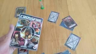 Crossfire board game card setup how to play and review * Amass Games* One night ultimate werewolf