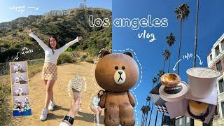 LA vlog  our 4-day itinerary as a first-timer in los angeles