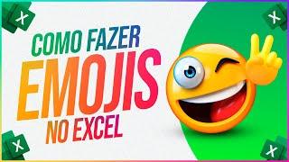 COMO FAZER EMOJI NO EXCEL? | #shorts