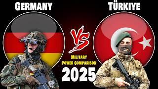 Germany vs Türkiye Military Power Comparison 2025 | Türkiye vs Germany Military Power 2025