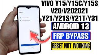 Vivo Y15C/Y15s Android 12 FRP Bypass | New Update 2025 Without PC |  setting not open#vivoy15s