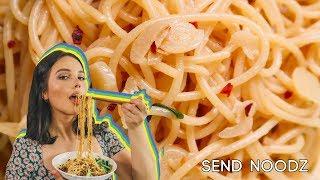 Fish Sauce Pasta aka Spaghetti con Colatura | Send Noodz | Sarah Huang Benjamin