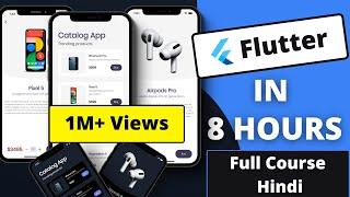 Master Flutter in Just 8 Hours | Full Course Hindi @HindiCodepur