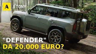 Il CLONE Cinese della Land Rover Defender: costa 20.000 EURO...