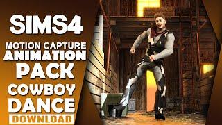 The Sims 4 | Cowboy Dance Animation (Motion Capture) | Download