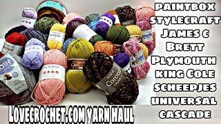 LoveCrochet Yarn Haul | Unboxing Yarn | BAGODAY