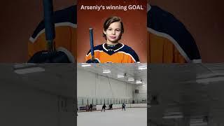 Winning GOAL by Arseniy #shorts #shortsvideo #nhl #youngtalent