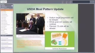 Whats New With School Nutrition, May 2017