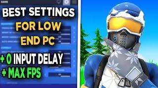 Best Settings For Low-End PC’s | 200+ FPS Boost in Fortnite Chapter 4!