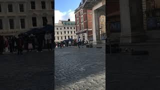 Fire juggling at Covent Garden London