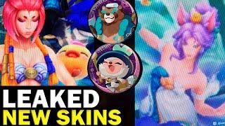LEAKED Spa Day Skins - Ahri, Yunara, Sona, Teemo & Voli - League of Legends