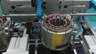 China BLDC Motor Needle Coil Winding Machine