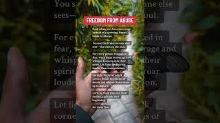 Break the Silence: A Prayer for Freedom from Abuse #youtubeshorts #prayer #faith #love #jesus