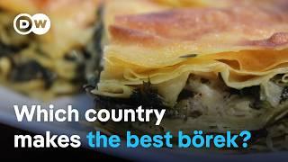 How Börek is made in Turkey, Serbia and Albania