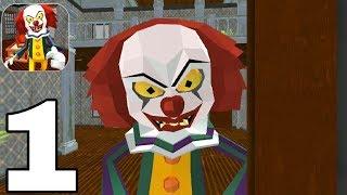 Clown Neighbor Escape  - Level 1 Gameplay Walkthrough PART 1 (iOS, Android)