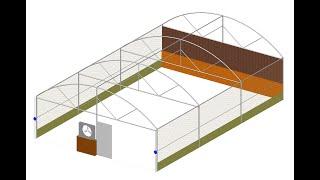 Designing of Hi Tech Green house for Nursery Production