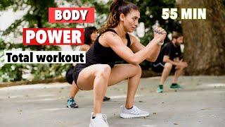 BODYPOWER 55 MINUTES TOTAL BODY WORKOUT - re uploaded