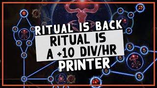 3.25 | RITUAL FARMING IS BACK AND ITS PRINTING MONEY - Path of Exile Ritual Money Making Guide