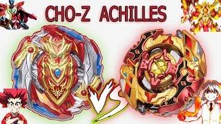 Новый Бейблэйд Чо-Зет Ахиллес / Cho-Z Achilles Beyblade / Обзор распаковка битвы