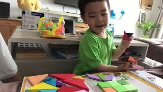 William’s learning shape and colour