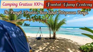 Pantai Ujung Genteng Sukabumi | Camping Pinggir Pantai | Pantai Pangumbahan | Pantai Pasir Putih