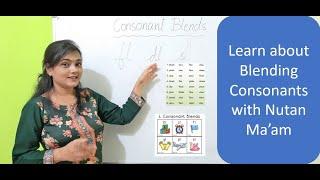 Consonants blend | The letter L | Blends for kids | Phonics | Nutan Verma | Teaching the tiny tots