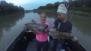 HERE KITTY KITTY - ANNETTE'S FIRST CATFISH - UP NORTH OUTDOOR MADNESS