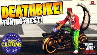 Bestes Arena Fahrzeug DEATHBIKE Tuning+Test![GTA 5 Online Arena War Update DLC]