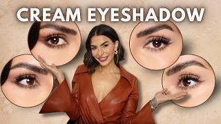 HOW TO APPLY CREAM EYESHADOW | Easier than Powder!