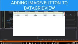 How To Add Image or Button In DataGridView  Column