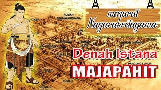 DENAH ibu kota MAJAPAHIT menurut Nagarakertagama // ISTANA MAJAPAHIT