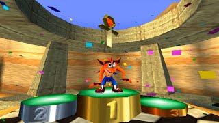 Crash Team Racing. Приключения. Пляж Н.Сэнити: Реликвии.