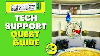 Goat Simulator 3 Tech Support Quest Guide