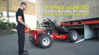 PALFINGER Service - Truck Mounted Forklift BM Operator Video (English, deutsche Untertitel)