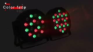 RGB 18 LEDs Stage Par Light with Remote Controller Whenever and Wherever Possible