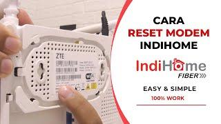 Cara Reset Ulang Modem Indihome | Lupa Password Modem Indihome